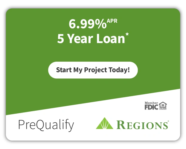 6.99% APR - 5 year loan - EnerBank USA - Start My Project Today Button