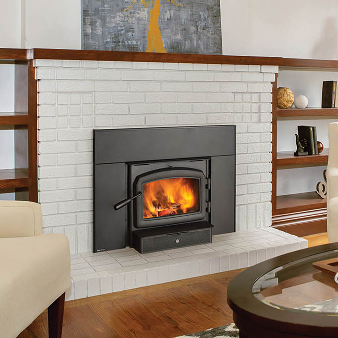 Wood Fireplace Insert installation in North Reading & Andover MA