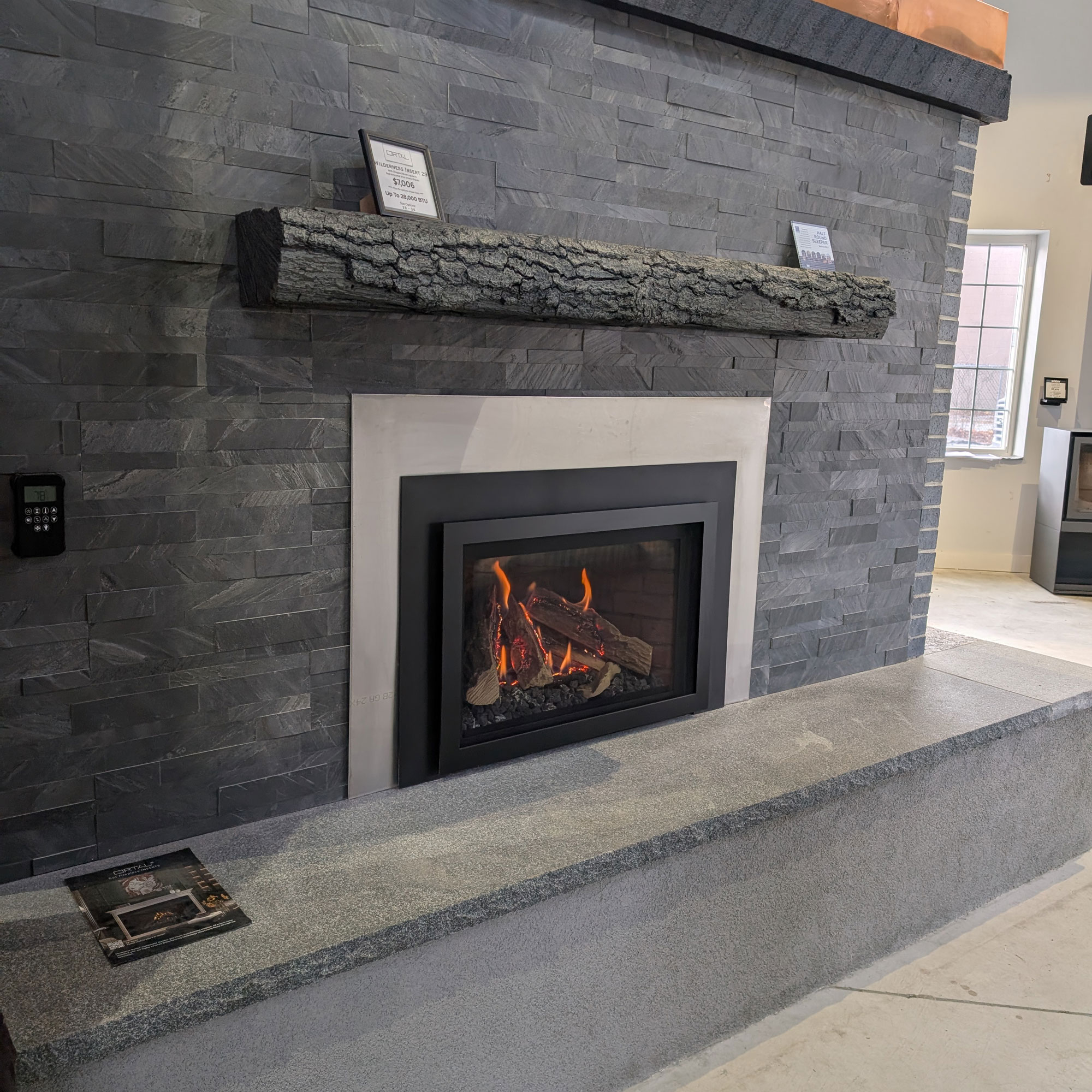 Selling and installing new fireplace inserts in Newburyport & Beverly, MA