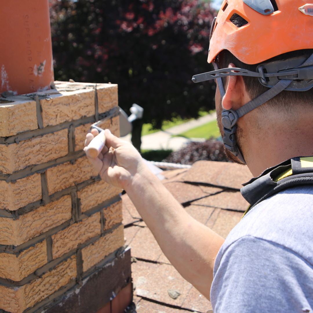 Professional chimney tuckpointing in Acton & Beverly, MA