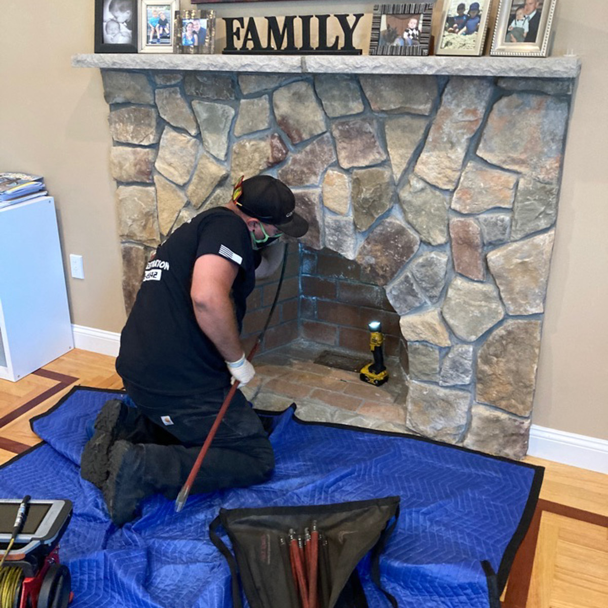 Certified chimney cleaning in Revere, MA