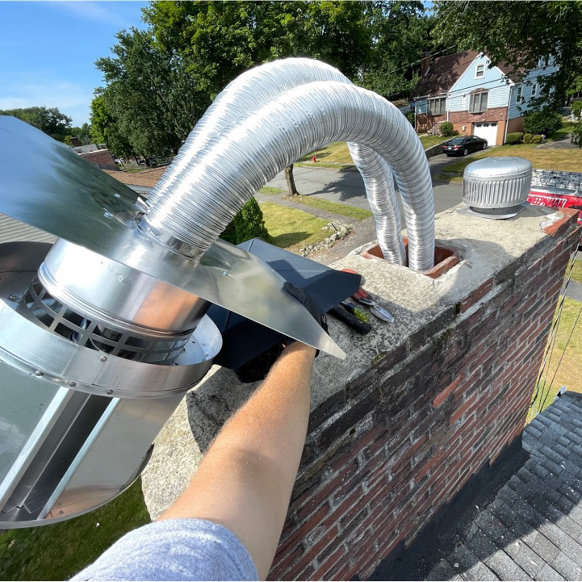 Professional chimney relining in Lexington, MA